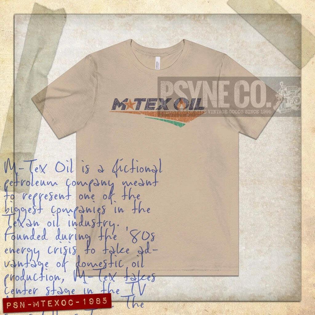 

M-Tex Oil Company 1985 Vintage Men s T shirt S