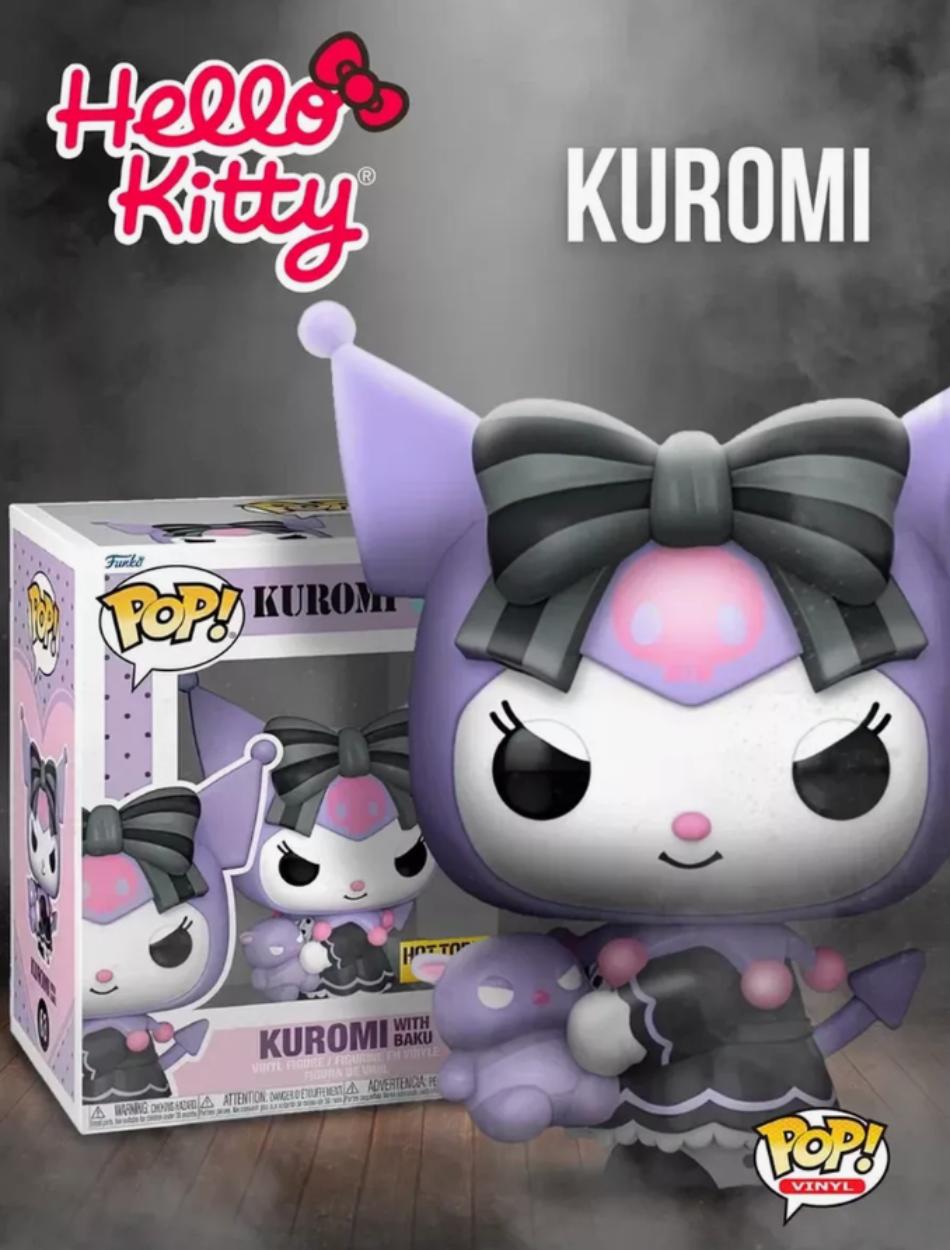 

Фігурка Куромі pop вінілова Kuromi 63 іграшка поп дитяча 10 см 10 різнокольоровий