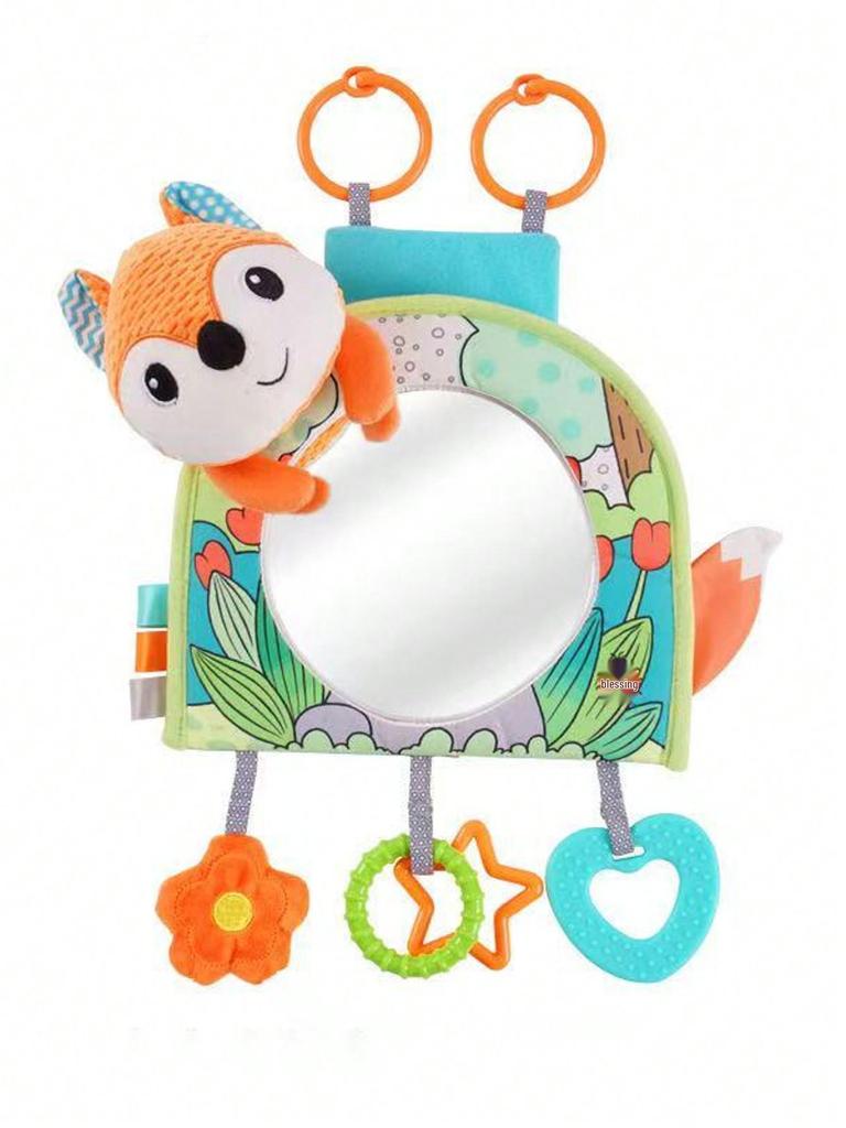 Newborn Baby Car Rearview Safety Mirror & Hanging Toy