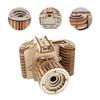Wooden 3D Jigsaw Camera Model Puzzle Toy for Kid Child Educational Toys