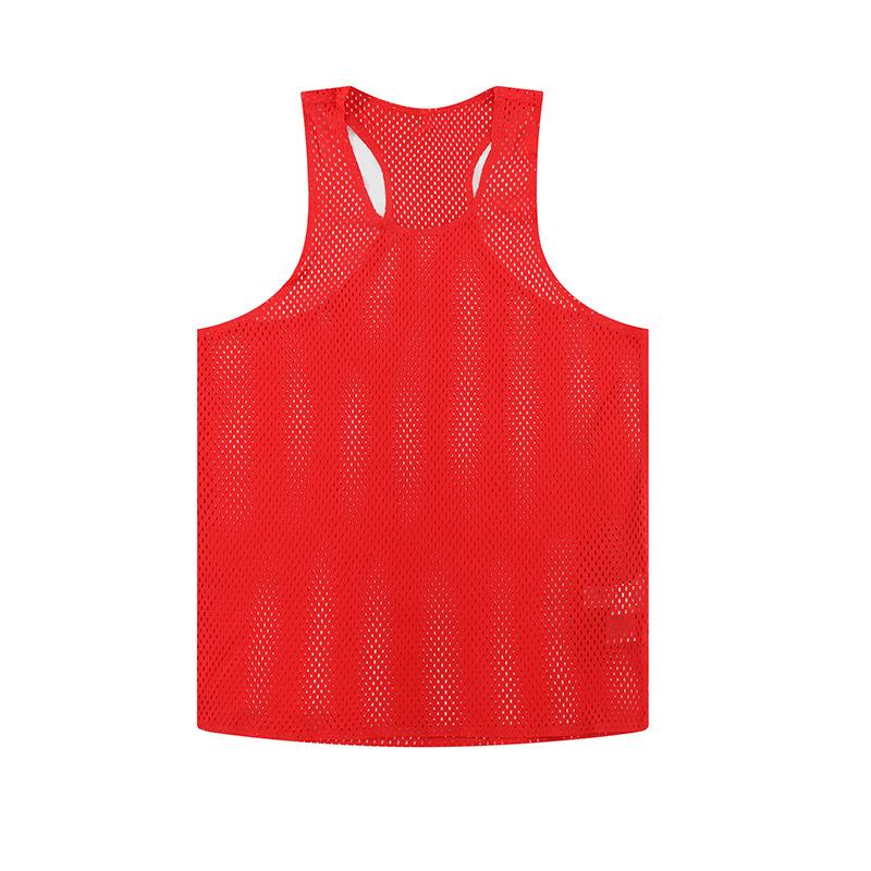 Men s Quick-Dry Summer Running Vest – Elastic Wind Tunnel Mesh Sleeveless Fitness Top M