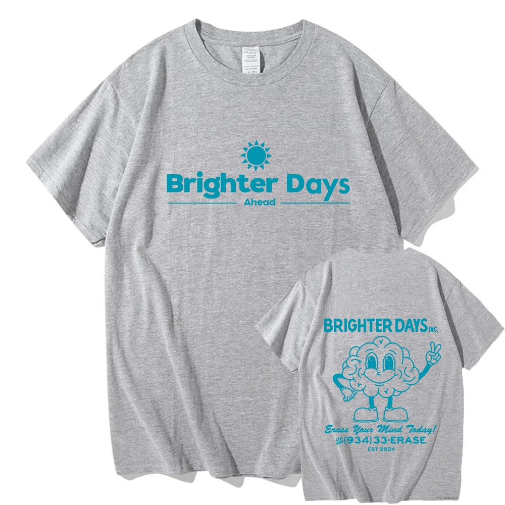Ariana Grande Brighter Days Ahead Graphic Print T-shirts Men's Women Vintage High Quality Tshirts Fashion Casual Tee Tops