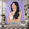 Wall TapestryOlivia Rodrigo Art Hanging Cloth Decorative Background Cover for Room Decoration