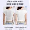 Women Comfortable Seamless Backless Push Up Gathering Wireless Bra