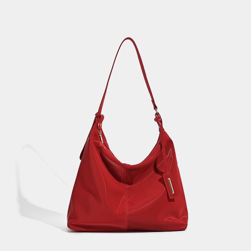 

Red Bridal Bag Retro Large Capacity Tote Bag 2025 New Feeling Foreign One Shoulder Women s Bag Wedding Bag красный