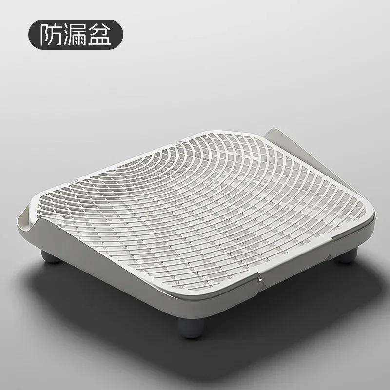 

Square Cat Litter Box Jumbo Open Top Cat Toilet with High Walls Anti-Splash Kitten Potty Prevent Sand Leakage Pet Bedpans