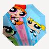 1pc Powerpuff Umbrella, Sun Protection, And UV Shielding. It Has Eight Sturdy Ribs for Outdoor Use And Perfect As a Holiday Gift