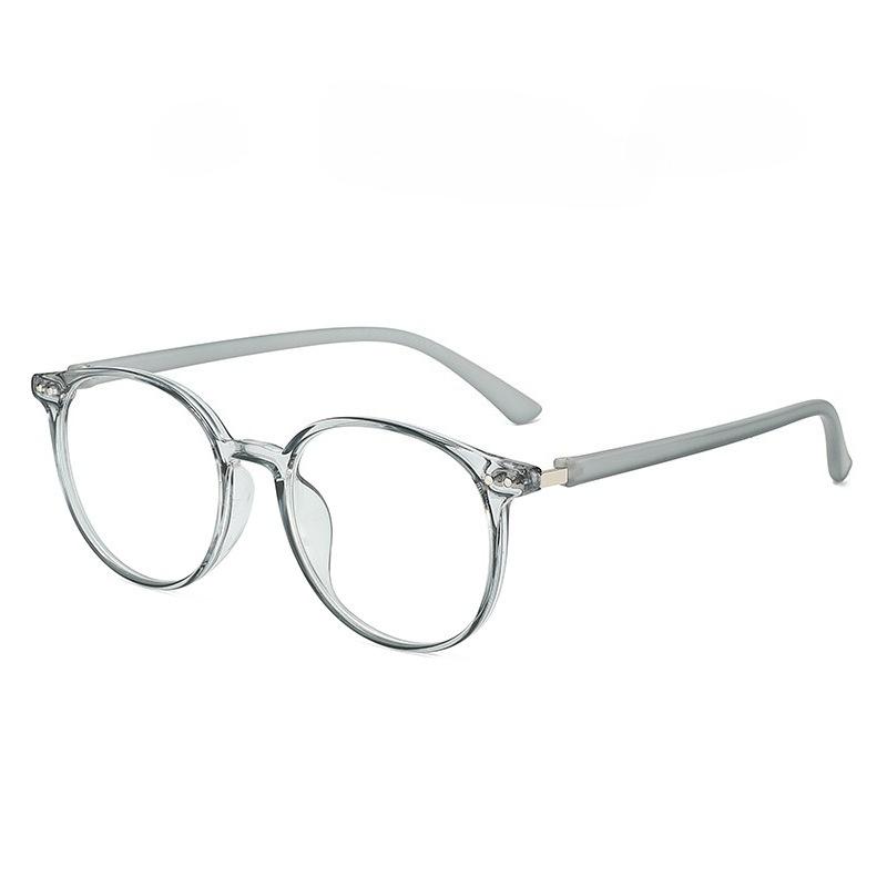 Fashion Round Frame Anti-Blue Light Presbyopia Glasses Unisex Retro High-Definition Comfortable Reading Eyewear 0 To +4.0