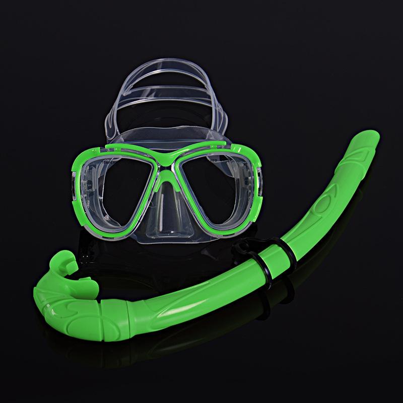 Snorkel + Diving Goggles + Snorkeling Equipment Snorkel