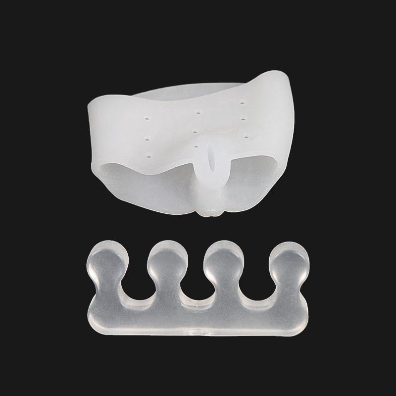 

Разделитель пальцев и плюсневое устройство, передняя подушечка, подушечка передней части стопы, объединитель пальцев, набор разделителей пальцев для мужчин и женщин. two-piece set