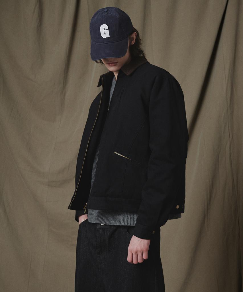 Glw Heavyweight Padded Work Jacket Black
