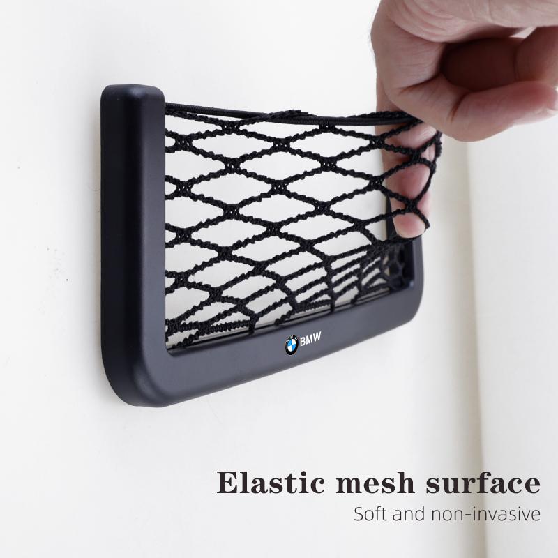 Car Multifunctional Storage Net Bag Hang Bracket For BMW E46 E90 E60 F30 F10 E39 I3 I4 X1 X2 X3 X5 X4 X6 X7 M3 M4 M5 G30 G20 G22