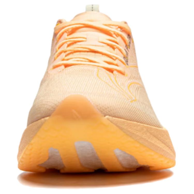 Li Ning Super Light 21 Fabric Slip Resistant Abrasion Resistant Low Top Running Shoes Women's Orange ARBU002-45