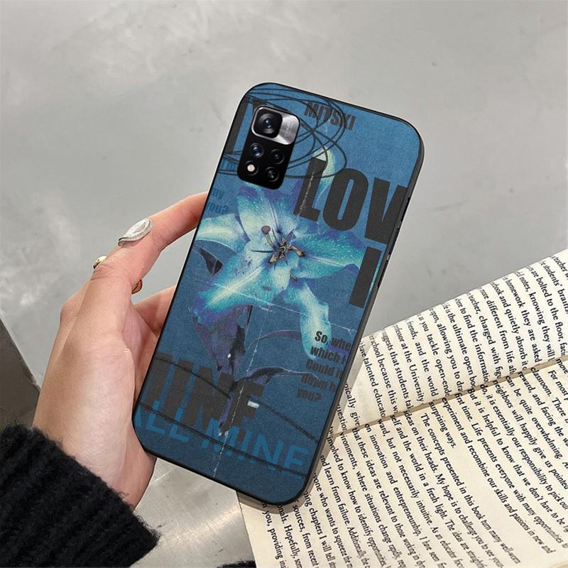 Phone Case For Xiaomi Poco C71 15T 14T Pro Redmi Note 15 14 14 13 Pro Redmi A5 15C 13C Oil Painting Lily Flower