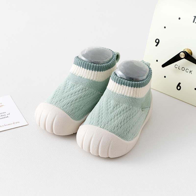 Унисекс детские indoor-кроссовки Flyknit: Мягкая подошва, дышащие, нескользящие детские туфли для лета и весны