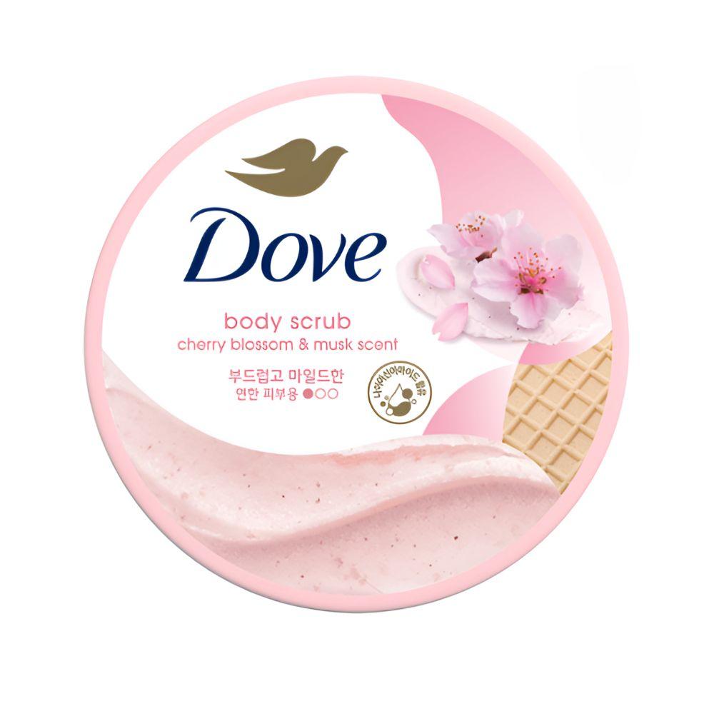 DOVE Exfoliating Body Polish 298g Scrub (Pomegranate & Shea Butter / Midnight Lavender / Cherry Blossom / Coconut & Maple Sugar)