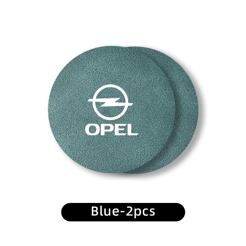 2PCS Car Coaster Cup Holder Anti-slip Accessories For Opel Antara Zafira Meriva Mokka Grandland Ampera Vivaro Corsa Astra