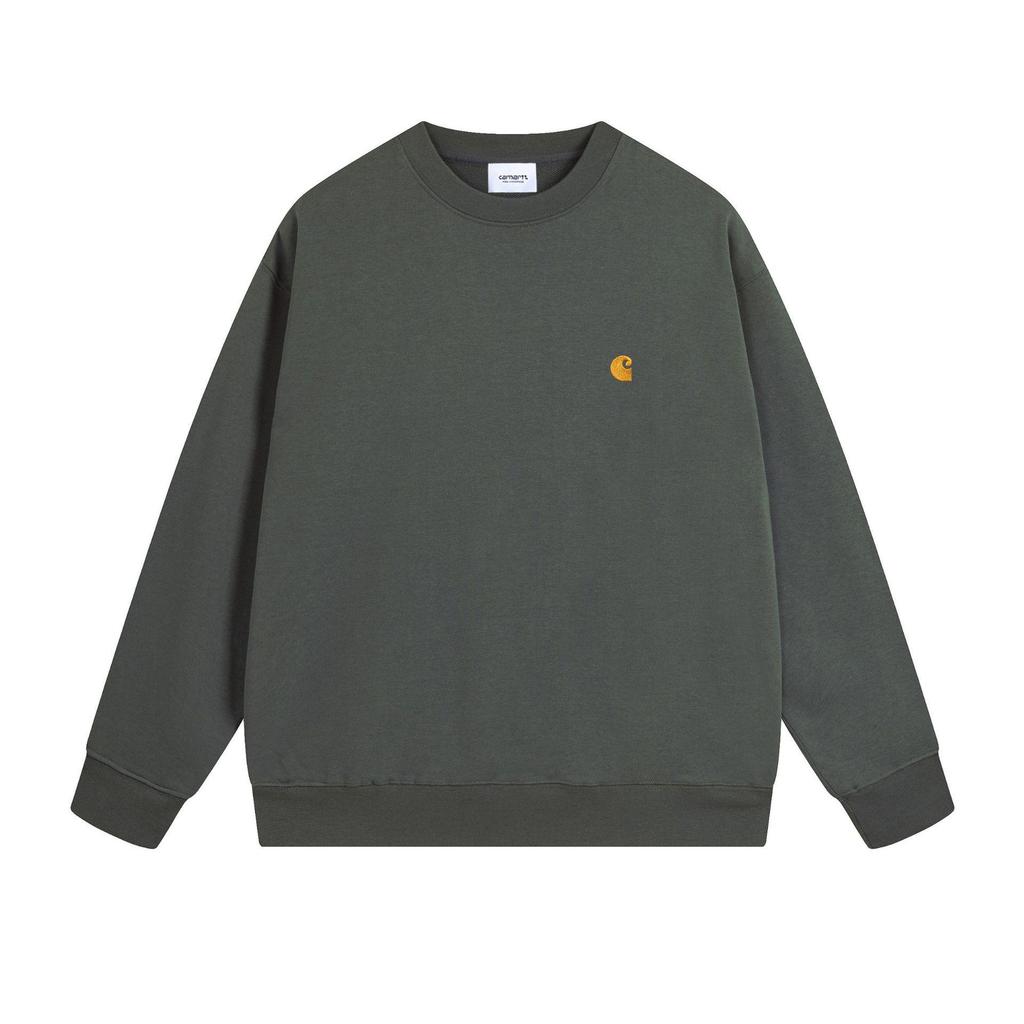 Carhartt Huvförsedd Fleece Cardigan med Dragkedja och 3D-logotypmönster