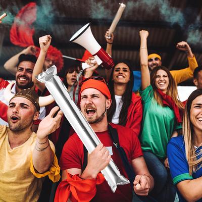 24 pièces Bâtons de Thunder Cheerleading Gonflables Bruitmakers pour Matchs de Football Support de Fan Fête Célébration Décor