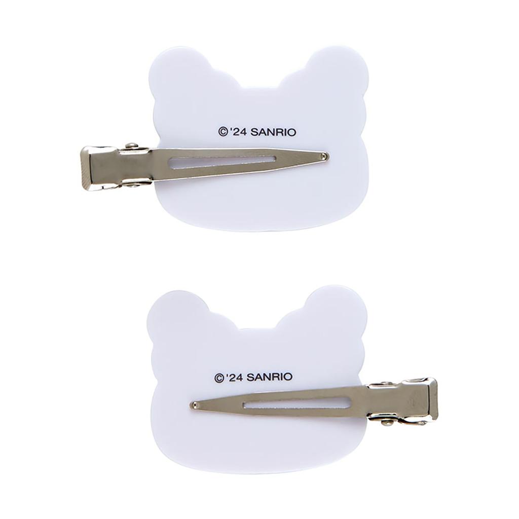 Sanrio Bangs Hanamaru Set of Item 112046 Clip, Ghost, 2, No.