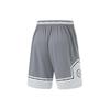 Li Ning Wade Series Color Block Mid Rise Drawstring Straight Leg Sports Shorts Men Shorts Shadow-Gray Mist-Gray AAPU061-1