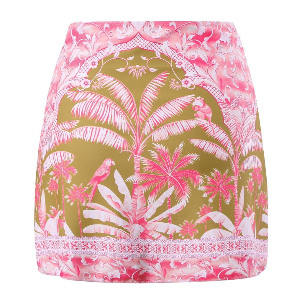 2024 V-Ausschnitt Badeanzug mit Überzug Blumendruck Schulter Rüschen Bademode Sexy Bademode Damen Badeanzug Bodysuit Badeanzug