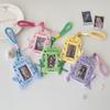 Hanging Decoration Korean Photocard Holder Plush Card Protective Case  School Stationery