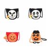 With Pendant Pumpkin Knit Handbag Bat Halloween Crochet Bag Fashion Halloween Shoulder Bag  Gifts