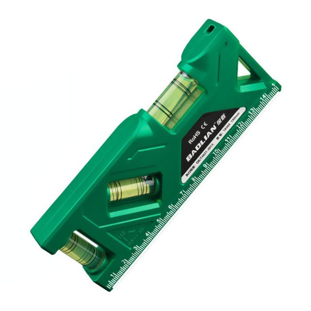 Accurate Measurement Level Gauge Magnetic Measurement Tools Portable Level Ruler  Protractor