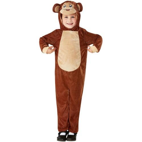Smiffys Toddler Monkey Bodysuit