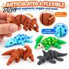 Office Anxiety Relief Gadget 10/20Pcs 3D Printed Articulated Chameleon Figurine, Posable Jointed Lizard Fidget Toy, Poseable Desk Accessory
