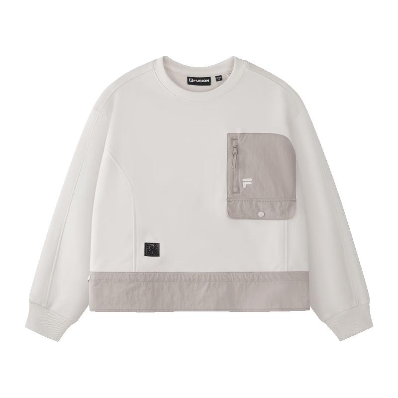 FILA FUSION Women s Knit Crew Neck Sweatshirt M