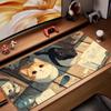Cute Cartoon Cat Mouse Pad Large Gaming Accessory Deskmats Non-Slip Rubber Computer Keyboard Mat Laptop Long Mouse pad