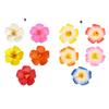 5 Pieces Tropical Flower Hair Clip for Women Girls Lightweight Comfortable Hair Ornament Secure Grip Cloth Fabric