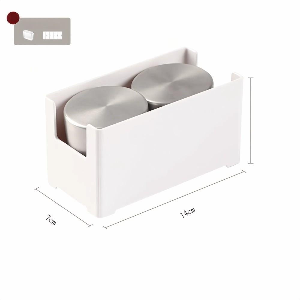 Plastic Organizer Box Cooking Tool Storage Scalable Sundries Organizer  Kitchen