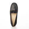 ING Women's Black Suede Moccasins, Size 24.0 cm, IGKK32175