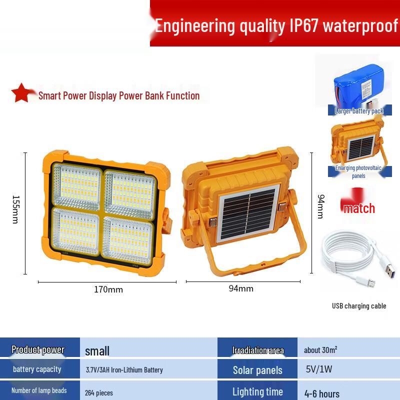 UOSU Solar Portable Camping & Emergency Lantern