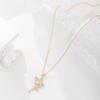 Necklace New Niche Premium Jewelry Light Luxury Diamond Pendant Female Wings Jewelry Accessories