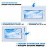 White PVC Window 80X50 Left, New 800X500Mm Double Glazed Tilt-and-Turn Ru