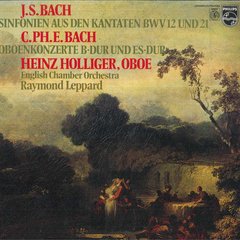 

LP Record HEINZ HOLLIGER ENGLISH CHAMBER ORC JSBach Symphonies from the cantatas 661470 PHILLIPS Germany Classical Used