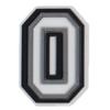 Zhibixing Soft Rubber Clog Accessories: 37 Styles of Black and White Letters & Numbers for Customizing Shoe Buckles and Flowers.
