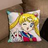 ailor Moon Anime  Usagi Tsukino Pillow Case For Home Bedroom Car Office Decoration Living Room Sofa Cushion Cover Suitable