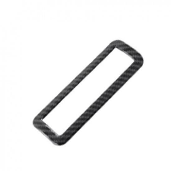 For Toyota BZ4X 2023-2024 Carbon Fiber Headlight Switch Control Frame Trim 1pcs<