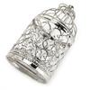 Electroplated Birdcage Candle Holder Hollow Out Birdcage Candlestick Decorations  Party Decoration