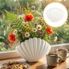 Blumenarrangement 3D-gedruckte Blumenvase Dekorative Vase Schreibtisch-Dekorationen