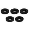 5Pcs 100mm Black Poly Strip Wheel Disc Paint Rust Removal Tool for Angel Grinders