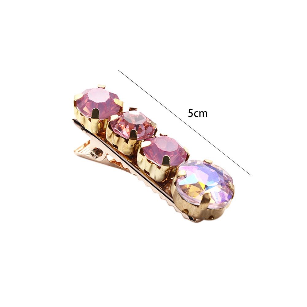 Small Barrettes Korean Style Headwear Beads Hair Clip Rhinestone Hairpin Female Hair Accessories