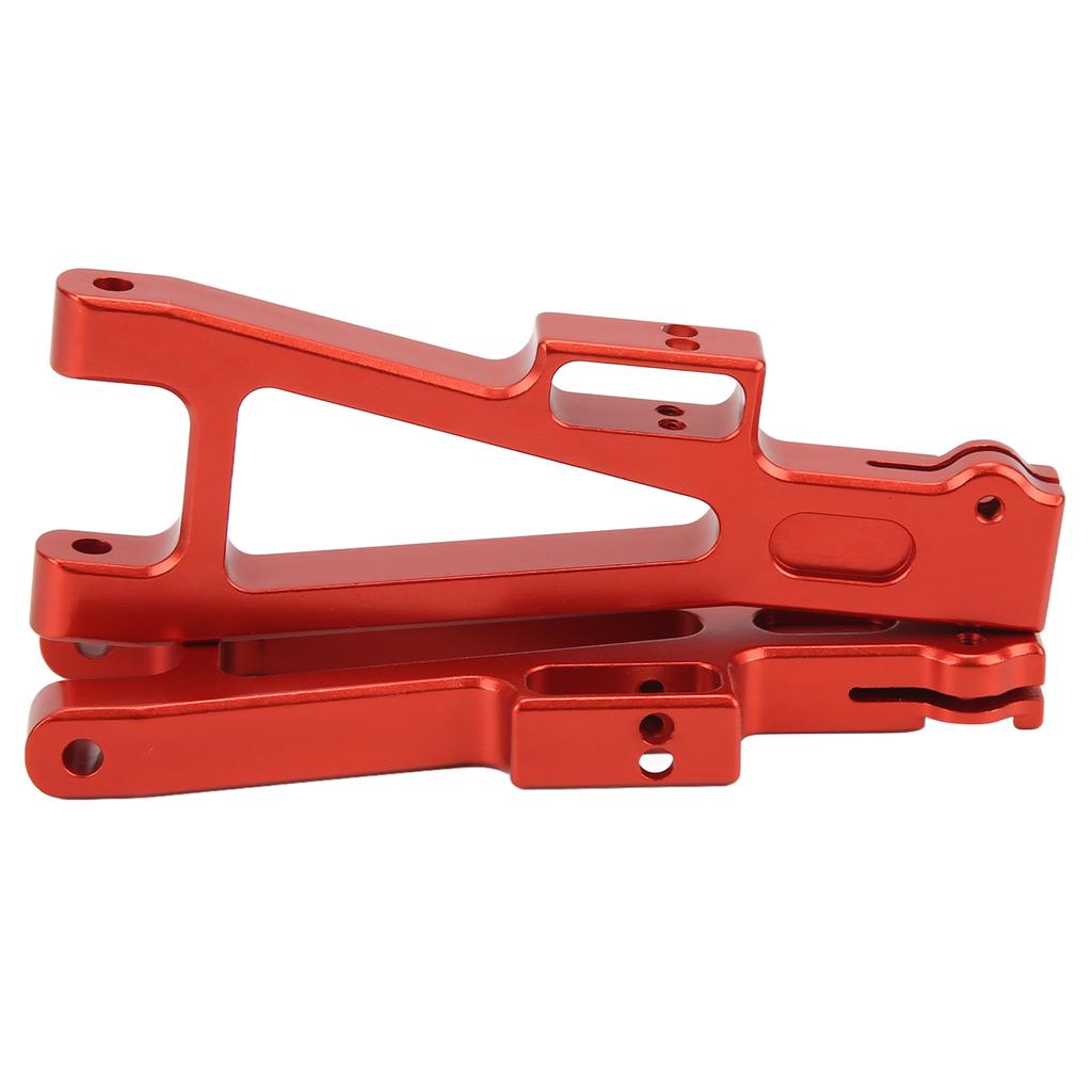 2pcs RC Suspension Arm Aluminum Alloy DIY Upgrade Front and Rear Lower Swing Arm for JLB 1 10 TruckRed