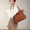 European and American High End Work Commuting Bag for Women's New Fashion Retro Student Class Large Capacity One Shoulder Tote Bag
