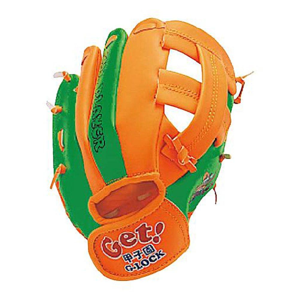 

Перчатка для бейсбола UNIX Kids Player с мягким мячом BG8031 Orange x Green (Перчатка)